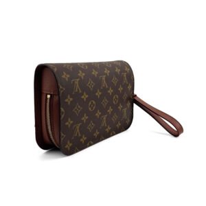 Louis Vuitton Pochette Marly M51828 in Monogram Canvas, featuring iconic LV monogram print and gold-tone hardware, perfect for luxury and style.
